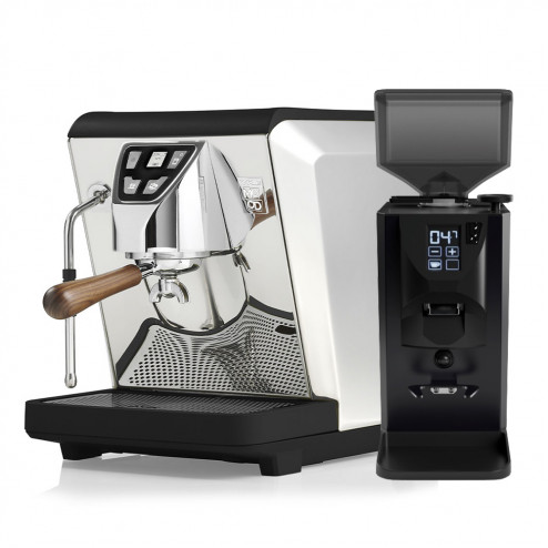 Nuova Simonelli Oscar Mood mit Direktwasseranschluss & DUO Schwarz