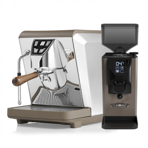 Nuova Simonelli Oscar Mood mit tank Taupe & DUO Taupe