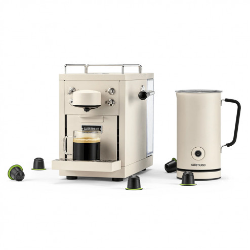 Sjöstrand The Original & Milk Frother Beige